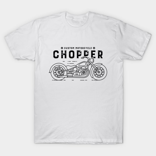 Chopper 2 T-Shirt by VEKTORKITA